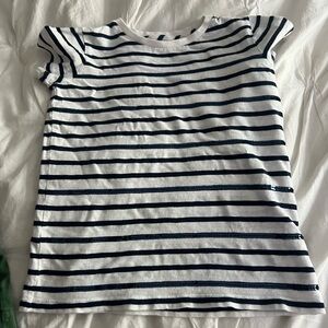 Crewcuts Girls Striped Sequin Tee – Size M (8–9) – Used
